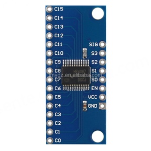 CD74HC4067 Multiplexor analógico de canales de alta velocidad CMOS de 16 vías para analógico/digital - Product Image 1