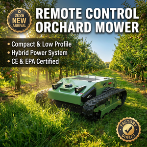 Cortadora de Césped Robótica con Control Remoto, Cero Giro, con Orugas de Goma Agrícolas, Certificación CE y EPA, Envío Gratis, Modelo LM500 - Product Image 1