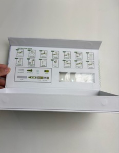 Eco Friendly Art Paper Rigid Gift <b>Box</b> for Dosing <b>Pen</b> and Needle Set Anti Scratch Surface Detachable Inner Holder - Product Image 5