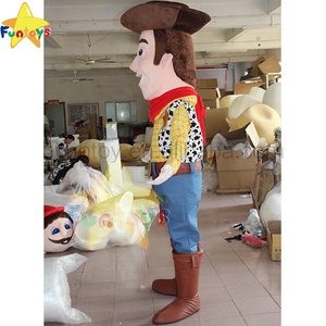 Funtoys Câu Chuyện Đồ chơi trang phục linh vật gỗ hoạt hình cao bồi cho người lớn - Product Image 2