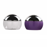 ODM OEM offre spéciale de pot cosmétique vide en plastique PET de forme ronde couleur personnalisée pour fabricant de crème de soin/vente en gros