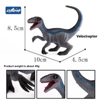 Vente directe usine – Modèle de dinosaure Velociraptor simulé, jouet en plastique solide et féroce, livraison directe