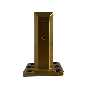 Morsetto Stabile in Acciaio Inox con Doppia Vite Laterale, Finitura Nera Opaca, <span class=keywords><strong>per</strong></span> Tutti i Tipi di Vetro Standard da 6-12mm - Product Image 5