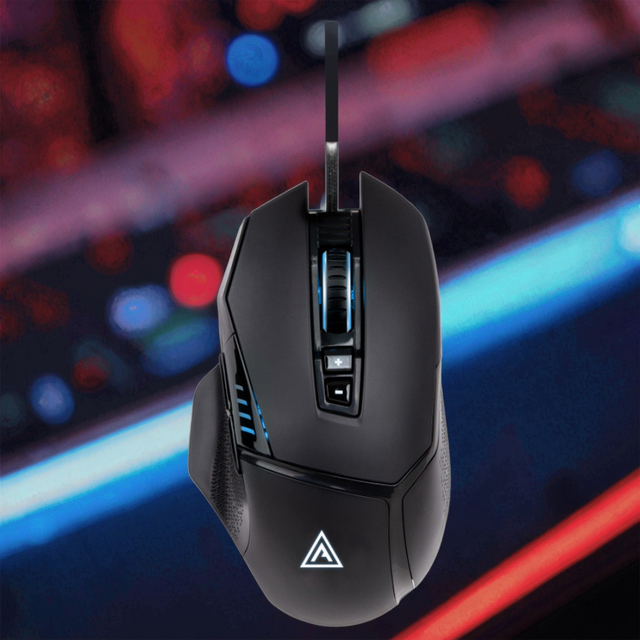 High-End Wired RGB Gaming Mouse Ergonomic Right-Handed Optical Esports Computer Mouse with 8 Programmable Macro Buttons