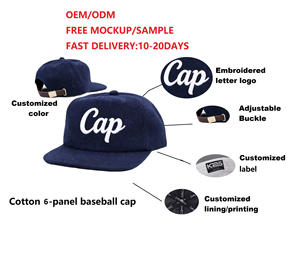 قبعة DAZU الكلاسيكية ذات الخمسة ألواح غير المهيكلة مع شعار مطرز ثلاثي الأبعاد مخصص من الصوف السميك - Product Image 4