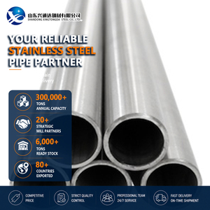 Tubería de Acero Inoxidable ASTM A312 de Alta Calidad 321 316L con Acabado BA de 48.3 mm x 3 mm Laminada en Caliente para Construcción Naval - Product Image 1