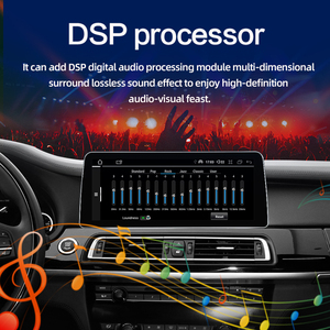 Vente en gros d'écran Android 12,3 pouces pour BMW Série 7 F01 F02 2009-2015 <span class=keywords><strong>CIC</strong></span> NBT Lecteur multimédia de voiture GPS d'origine Navigation CarPlay Auto - Product Image 5