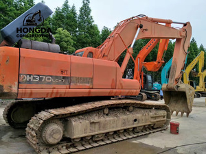 Excavatrice Doosan Dh370LC-7 de 38 tonnes Modèle 370 Importation sud-coréenne Équipement d'occasion avec composants centraux Roulement d'engrenage moteur - Product Image 3
