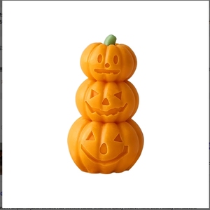 Bougie parfumée artisanale en cire de soja mélangée en forme de citrouille d'Halloween, ornement créatif et original pour <span class=keywords><strong>la</strong></span> maison, cadeau de vacances, souvenir - Product Image 6