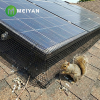 Grillage anti-oiseaux solaire en vrac pour fabricants, en fil PVC enduit, écologique, anti-UV, protection contre les nuisibles (pigeons, écureuils)