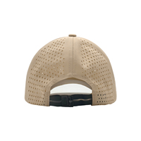 Gorra de Béisbol Deportiva Personalizada de 6 Paneles, Transpirable, Ligera, de Secado Rápido, Estilo Dad Hat, con Logotipo Bordado