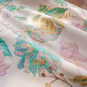 वसंत शरद ऋतु ब्रोकेड jacquard कपड़े के लिए धातु तार नई वसंत ब्रोकेड कपड़े परिधान - Product Image 6