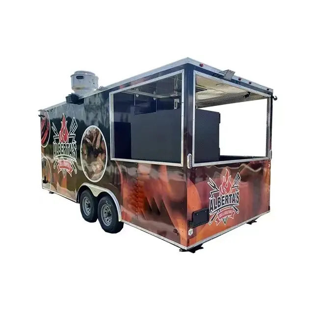 Venda de caminhões de cachorro-quente, reboques de catering, quiosques móveis de pizza, cozinha móvel, reboques de comida