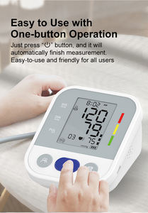 CE Aprovado Portable Electric <span class=keywords><strong>Blood</strong></span> <span class=keywords><strong>Pressure</strong></span> Monitor Fácil de Ler para Uso Doméstico Diário e Acompanhamento de Saúde - Product Image 6