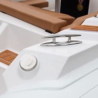 Bateau semi-rigide gonflable en fibre de verre Giant Wave 7.0m, coque en V, 20 degrés, ORCA 866, tissu Hypalon, à vendre
