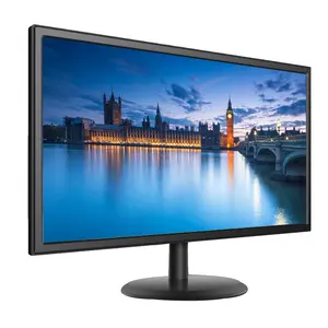 شاشة كمبيوتر مكتبي بتقنية IPS عالية الوضوح بتكلفة مناسبة بحجم 18.5 بوصة و19 بوصة و21.5 بوصة شاشة كمبيوتر مكتبي بشاشة ليد/ سي دي