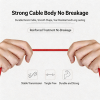Cable de Datos y Carga USB 3 en 1 de Alta Calidad, Cable de Carga para Teléfono, Cable USB a C, Cable USB C