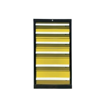 Chariot à outils personnalisable avec 5 tiroirs pour fraises et mèches, armoire de rangement colorée, prise en charge OEM