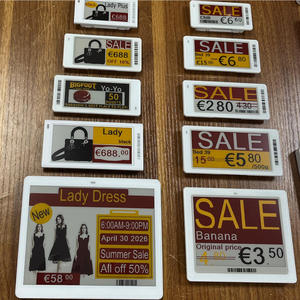 Nouvelles étiquettes électroniques, étiquettes de prix numériques, étiquettes de prix ESL, écran d'affichage EPD E Ink, étiquettes électroniques, étiquettes de rayon électroniques - Product Image 1