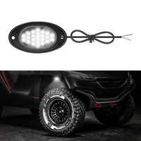 Luz estroboscópica de 12V de alta calidad, 24 LED RGB, luces de roca, blanco puro para camión 4X4, todoterreno, Jeep, ATV, coche, barco, yate, accesorios