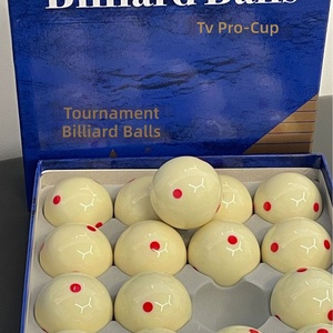 Bille de billard en résine blanche de qualité supérieure 8A, 57,2 mm, pour billard, Juego De Billar De Resina, <span class=keywords><strong>Bilhar</strong></span> De Resina - Product Image 4