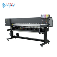 Harga Terjangkau Printer Digital Format Besar Industri 1.8m I3200 Head Eco Solvent Printer Kertas Stiker Printer Inkjet