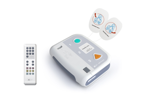 Entraîneur d'AED de défibrillateur simulé avec la fonction à télécommande de <span class=keywords><strong>CPR</strong></span> - Product Image 4