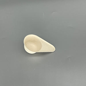 Pfas Free Eco Friendly Biodegradable Compostable Bagazo de caña de azúcar Papel desechable Leche en polvo y proteína Cuchara en polvo - Product Image 4