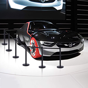 Barrera de Seguridad de Acero Inoxidable, Bolardo de Control de Multitudes, Barrera Retráctil con Cinta, Barandilla de Protección, Protección IP10, Resistente a Impactos M65 - Product Image 6