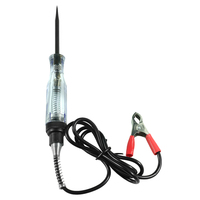 Testeur de tension automobile, stylo détecteur de circuit en cuivre pour voiture et camion, testeur de tension DC 6-24V