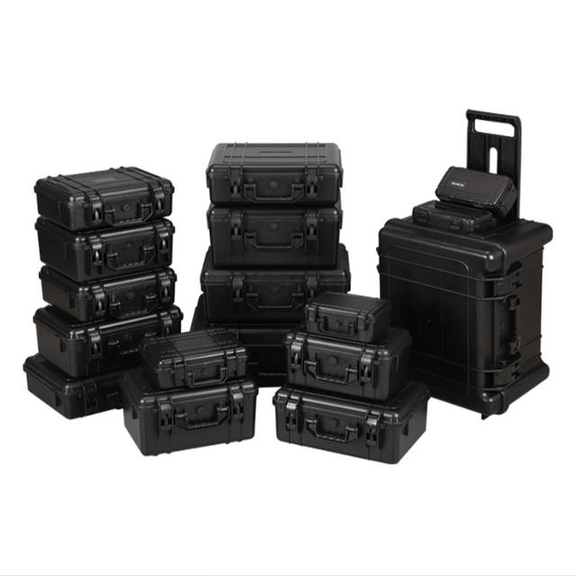 Waterproof 328*232*167mm Hard Carry Tool Case Bag for Camera Photography Electronic Accessories Storage Box with Sponge