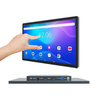 Nuevo Monitor LCD de Pantalla Táctil Capacitiva de 15.6 Pulgadas de Pantalla Ancha para Montaje en Pared, Certificado CE FCC, Serie Empresarial, Resistente al Agua IP65