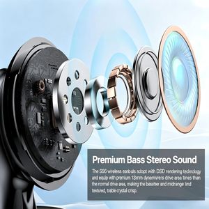 TWS In-Ear Headphones JL Chipset for 6.0 LED Indicator High Quality 4-<b>Mic</b> ENC <b>Wireless</b> Earbuds - Product Image 3