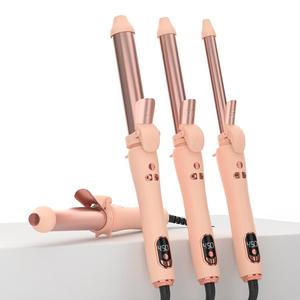 3-in-1 tragbares automatisches thermisches Lockenstab-Set Rotierender Locken wickler für wunderschöne Locken wellen für den Heimgebrauch OEM/ODM - Product Image 6
