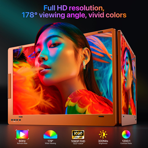 Nuevo <span class=keywords><strong>Monitor</strong></span> Portátil Triple/Dual de 15.6 Pulgadas con Pantalla 360° en Color <span class=keywords><strong>2026</strong></span> °   Soporte Giratorio para Dispositivos de 12-18.5 Pulgadas con Windows/Mac - Product Image 6