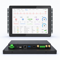 Tablet PC Industrial Android 12 de 10.1 Pulgadas RK3568 POE con Pantalla Táctil Todo en Uno, Computadora de Panel Montado, Terminal WMS para Almacén