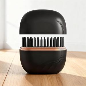 Cepillo Alisador de Cabello Mini Portátil 0728, Rizador Elegante y Eficiente para Ocasiones Especiales - Product Image 3