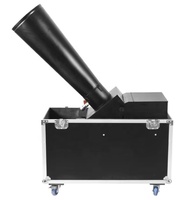 Máquina de Confeti de CO2 con Control DMX512, Altura de Pulverización de 15 m, Estuche de Transporte para Eventos de Escenario y Bodas