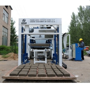 Fábrica de <span class=keywords><strong>Bloques</strong></span> Automática KAIDONG QT10-15, Máquina Automática para Fabricar Ladrillos de Hormigón Intertrabados, Máquina para Hacer <span class=keywords><strong>Bloques</strong></span> de Cemento - Product Image 1