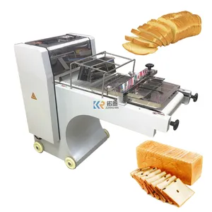 Mesin pembuat roti panggang, mesin pembuat Sandwich panggang roti industri Hamburger desain terbaru 2024