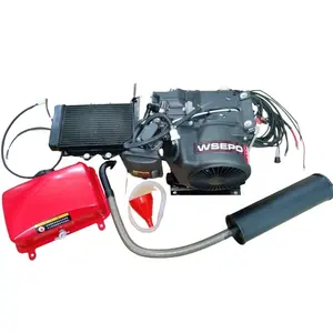 WSE5000S su serin küçük 5KW 72V DC elektrikli araç Range Extender jeneratör için lityum/asit pil radyatör ile Autostart