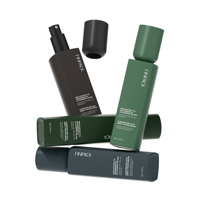 Flacons cosmétiques carrés de luxe en verre de 100 ml, vides, pour huiles corporelles et lotions, avec bouchons de couleur personnalisée pour l'emballage des soins de la peau