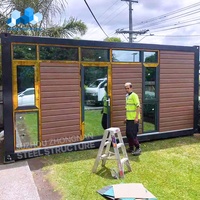 Zhongnan Détachable Personnalisé 20 pieds 40 pieds Maison de luxe portable Hôtel Bureau Maisons préfabriquées 2 3 chambres à coucher Petites maisons en conteneurs
