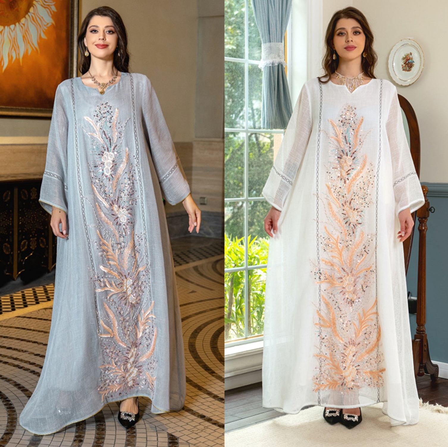 ladies summer tunic dresses S