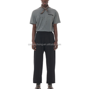 <span class=keywords><strong>Pantaloni</strong></span> da Corsa Traforati da <span class=keywords><strong>Uomo</strong></span> in Poliestere con Elastico in Vita, Coulisse e Clip a Moschettone, Asciugatura Rapida, per Attività all'Aperto, OEM - Product Image 5