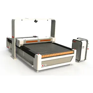 Large CCD Camera Laser Cutting Machine for Polyester Flag Fabric