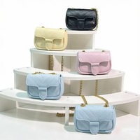 Nouvelle Collection : Mini Porte-Monnaie Pliable de Luxe en Cuir PU, Sac à Écouteurs, Breloque, Accessoire Irrégulier de Haute Qualité et Durable