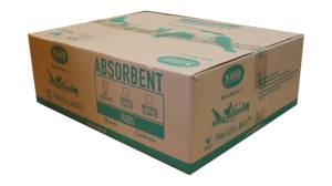 Tapis absorbant d'huile SABER de qualité industrielle, 160 unités, blanc, hydrophobe, pour l'élimination de l'huile uniquement, pour l'entretien quotidien et la gestion des déversements - Product Image 5