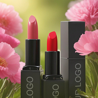 Rouge à lèvres maquillage sans cruauté concepteur végétalien vente en gros de rouge à lèvres logo personnalisé velours rouge luxe haute Pigment crémeux mat rouge à lèvres