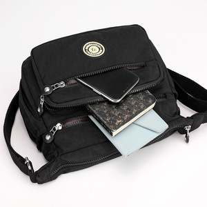 Sac à bandoulière pour femme, sac à main, sacoche, sac messager, sac fourre-tout en nylon imperméable - Product Image 5